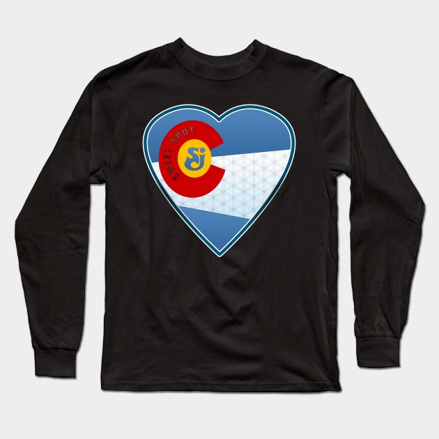 Sweet Spot SCI Colorado Love The String Cheese Incident Long Sleeve T-Shirt by Shayna